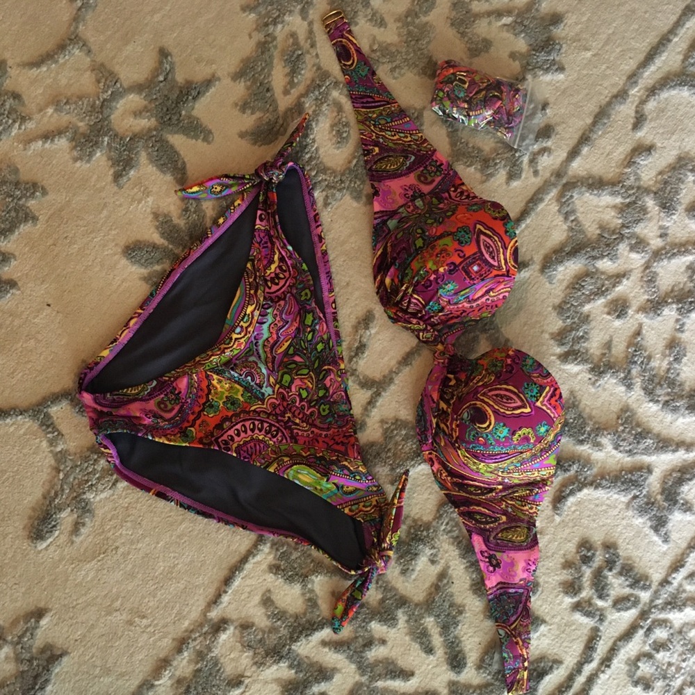 Victoria’s Secret paisley swim suit